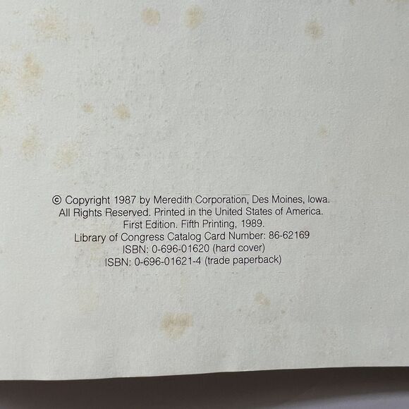 Christmas Cross Stitch Hardcover Pattern Book Better Homes Gardens Vintage 1987 - Picture 2 of 10